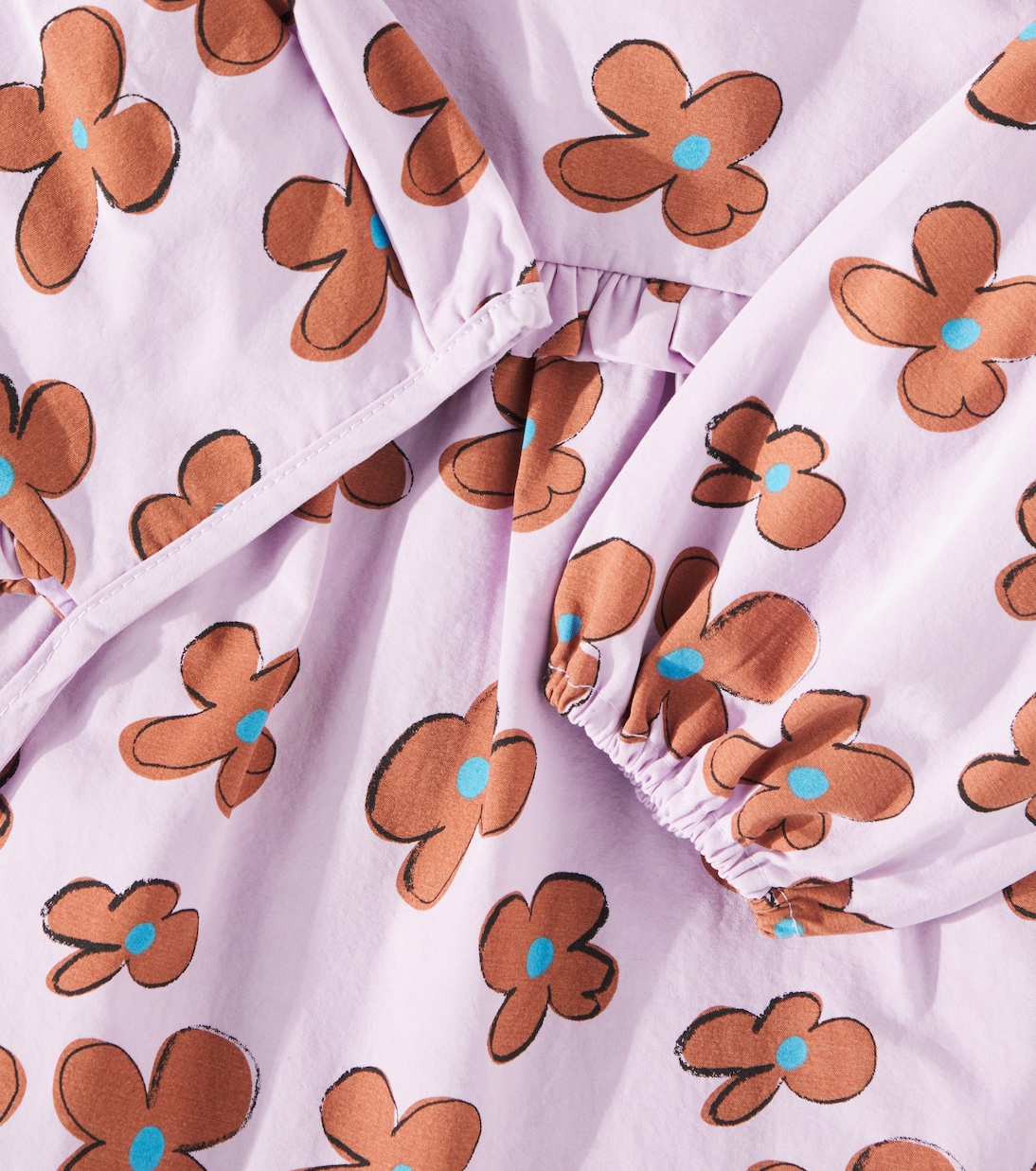 Bébé – Set robe et bonnet Fun Flower en coton | Jellymallow