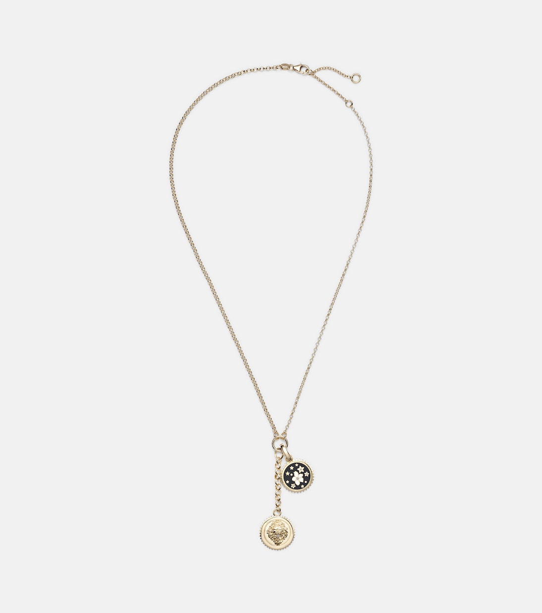 Strength Resilience 18kt gold chain necklace with diamonds | FoundRae