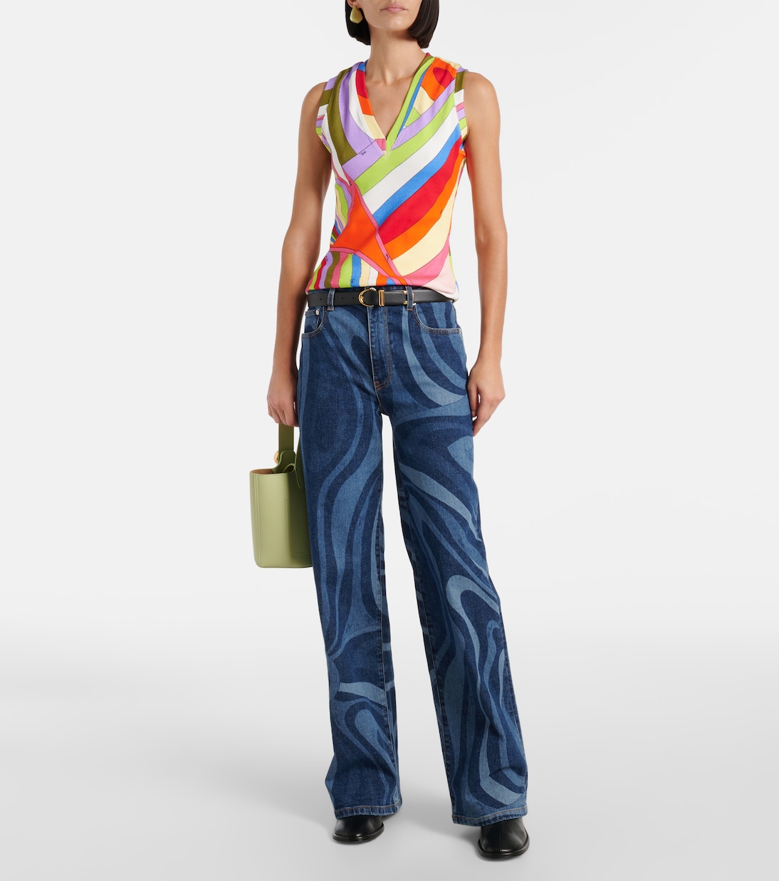 Top Iride aus Baumwolle | Pucci