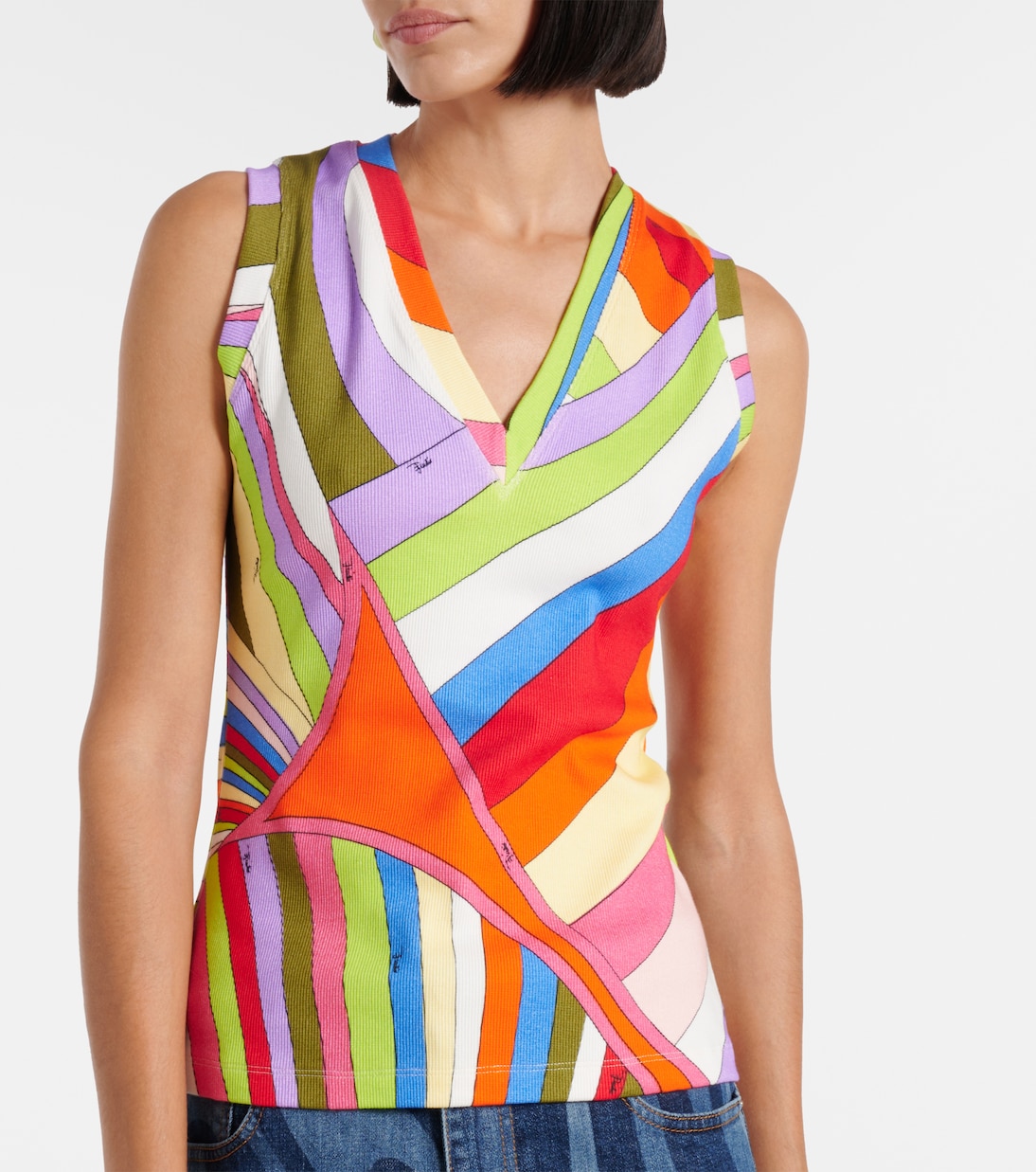 Top Iride aus Baumwolle | Pucci