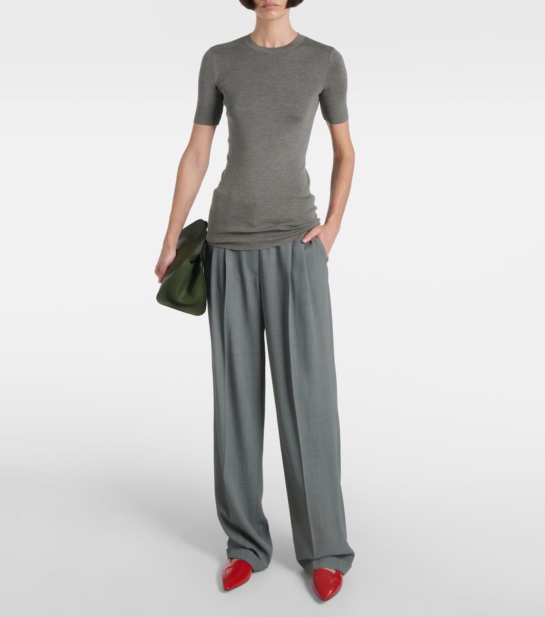 Viv leather ballet flats | The Row