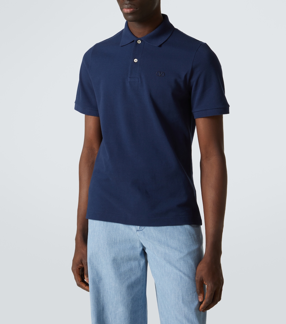 Polo VLogo Signature de piqué de algodón | Valentino
