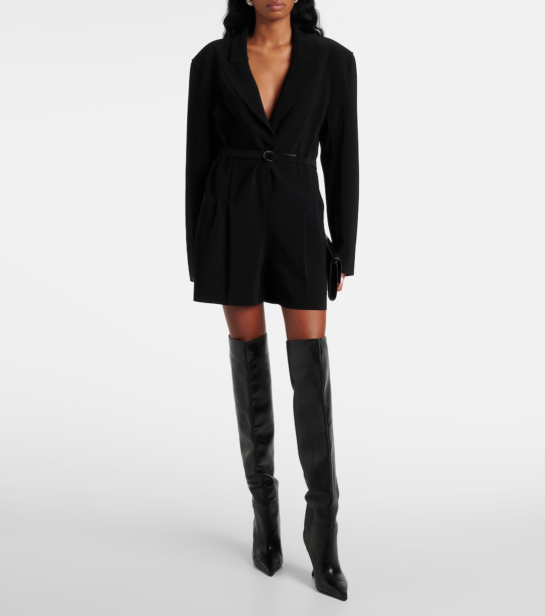 Belted romper | Norma Kamali