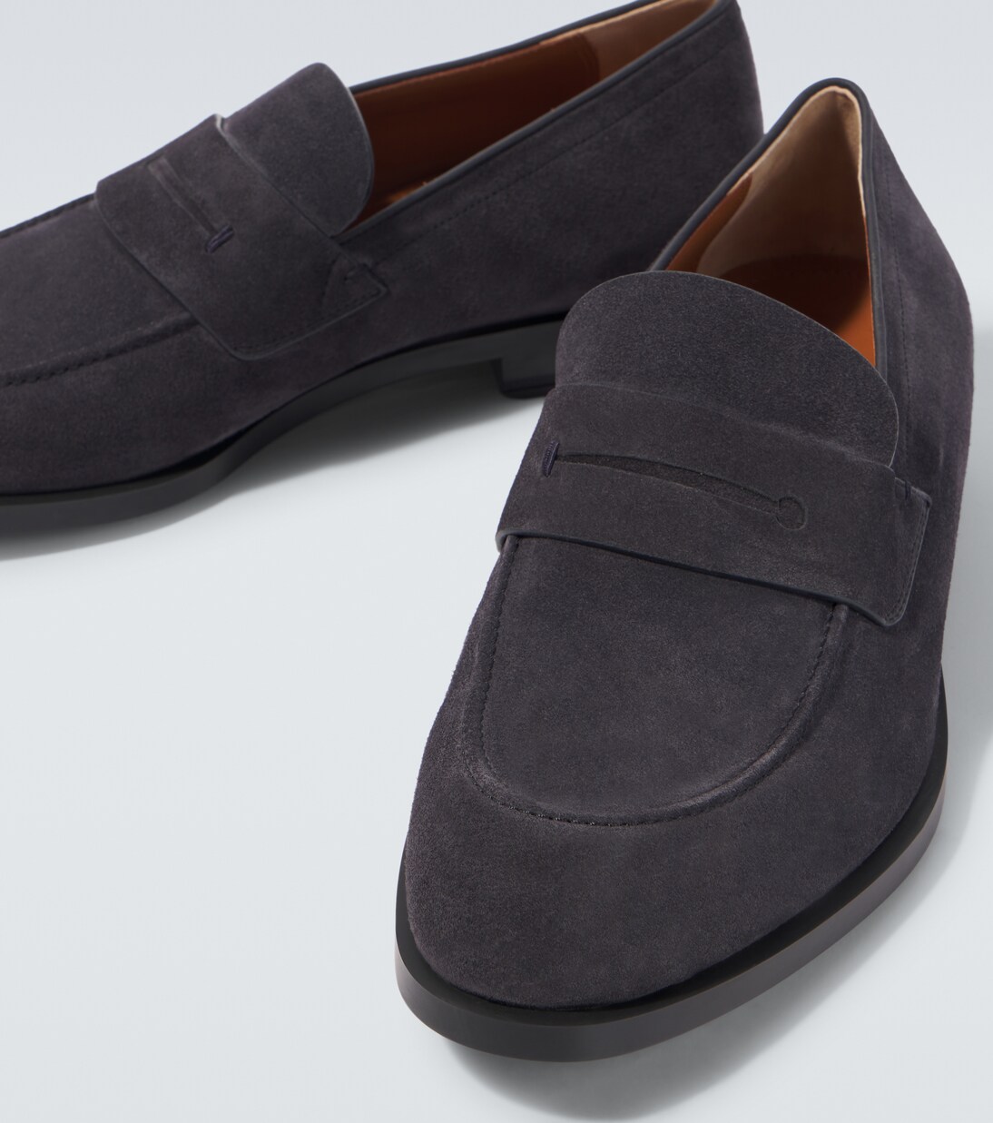 New Classic leather penny loafers | Zegna