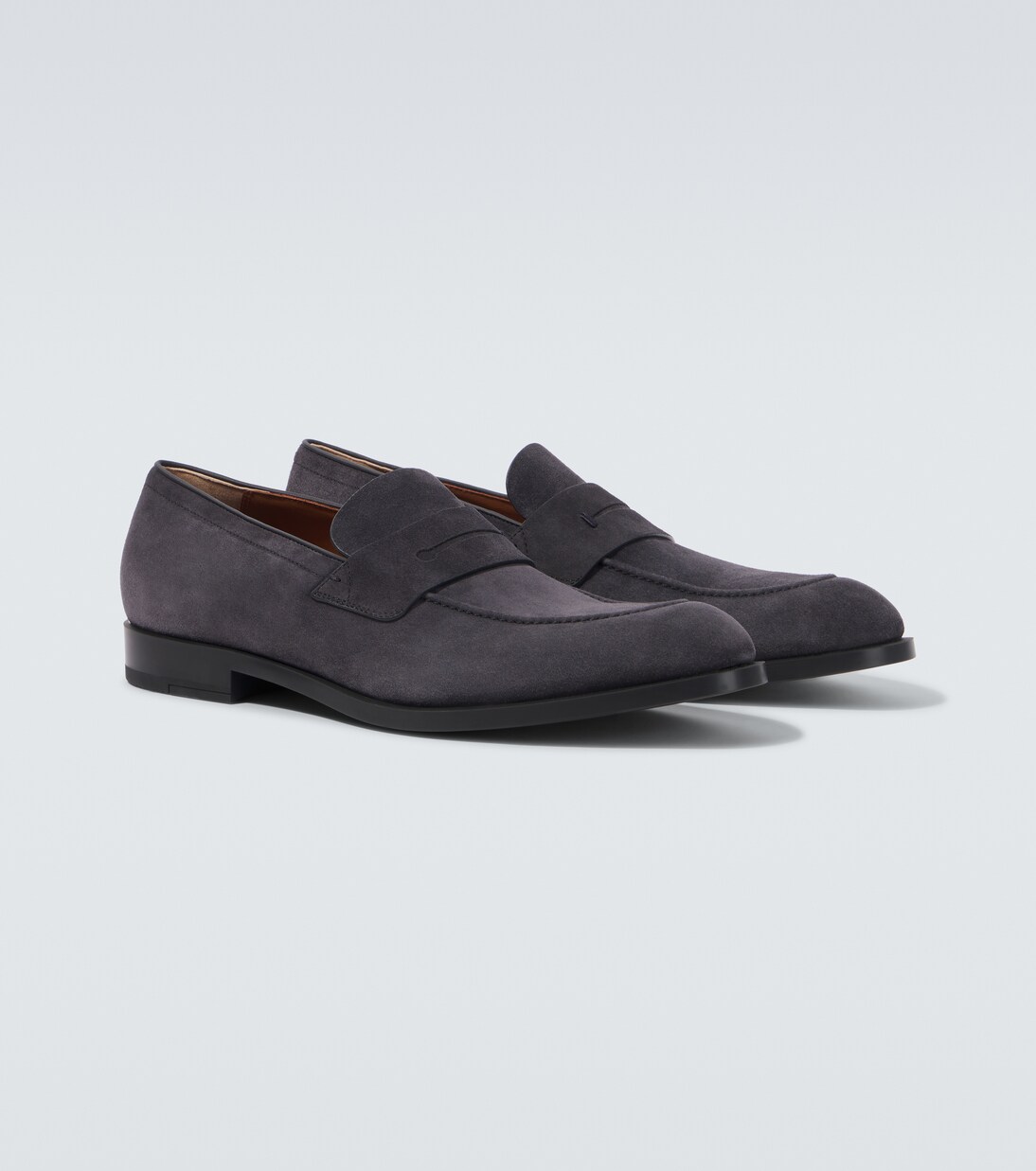 New Classic leather penny loafers | Zegna
