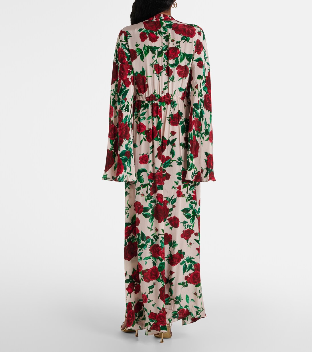 Robe longue Chloe à fleurs | Alexandra Miro