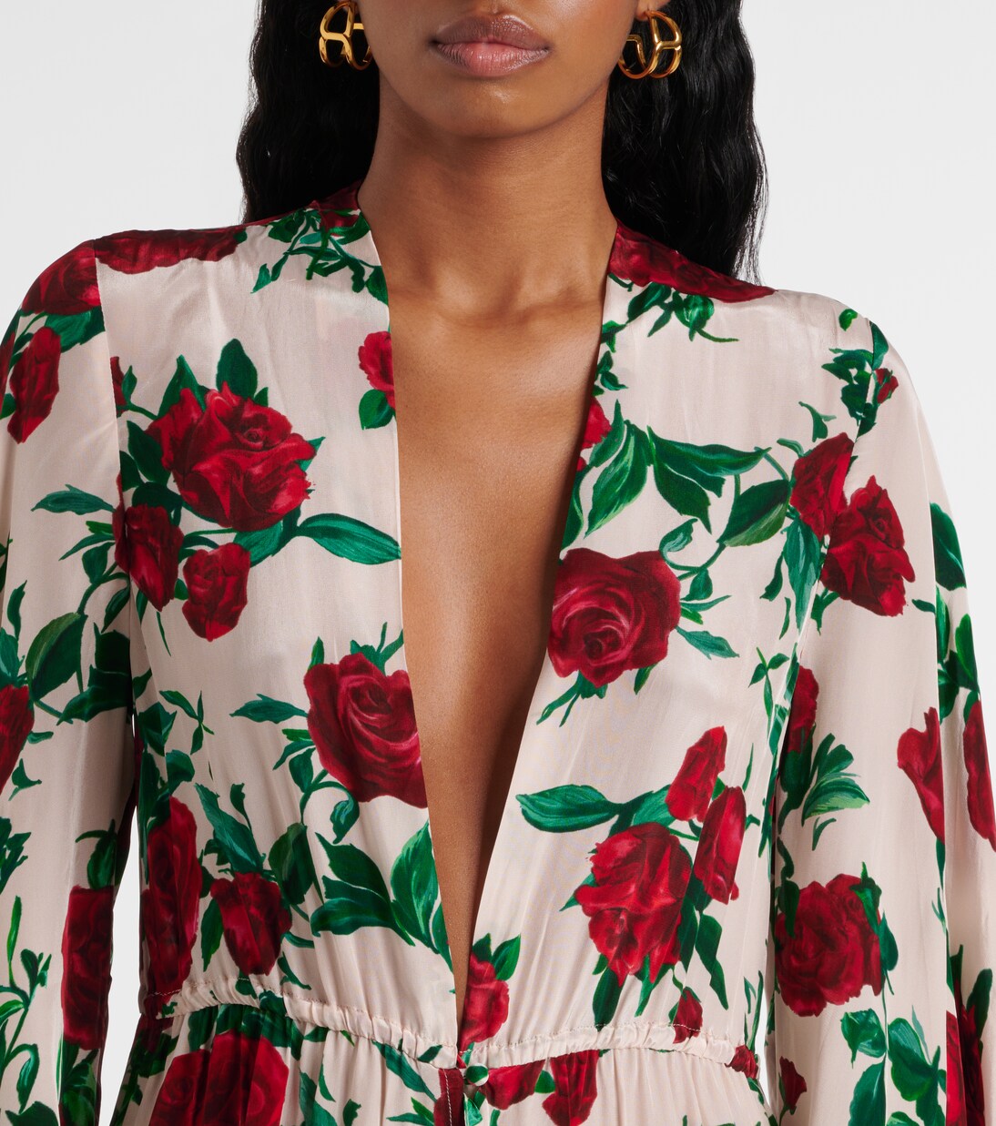 Robe longue Chloe à fleurs | Alexandra Miro