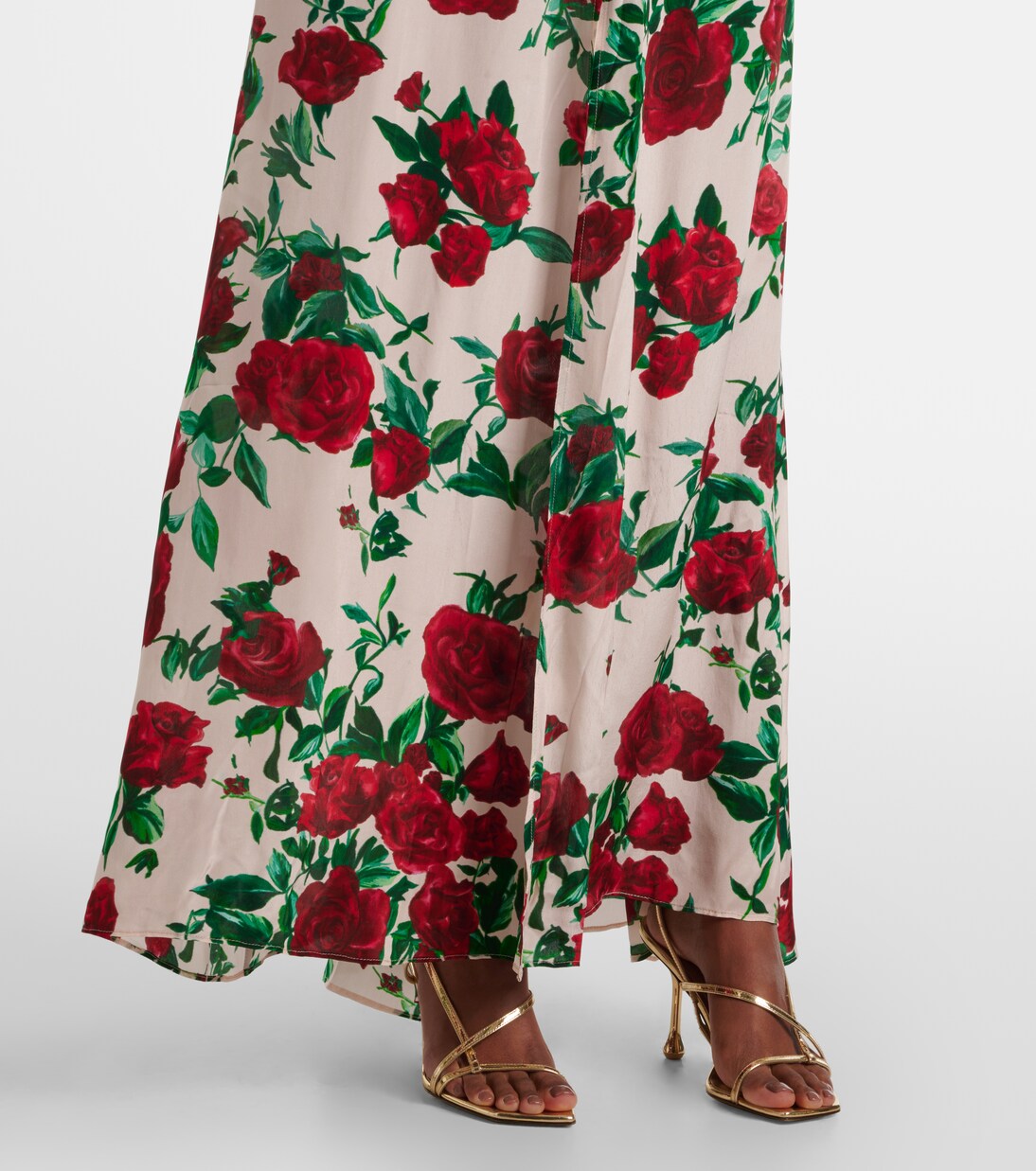 Robe longue Chloe à fleurs | Alexandra Miro