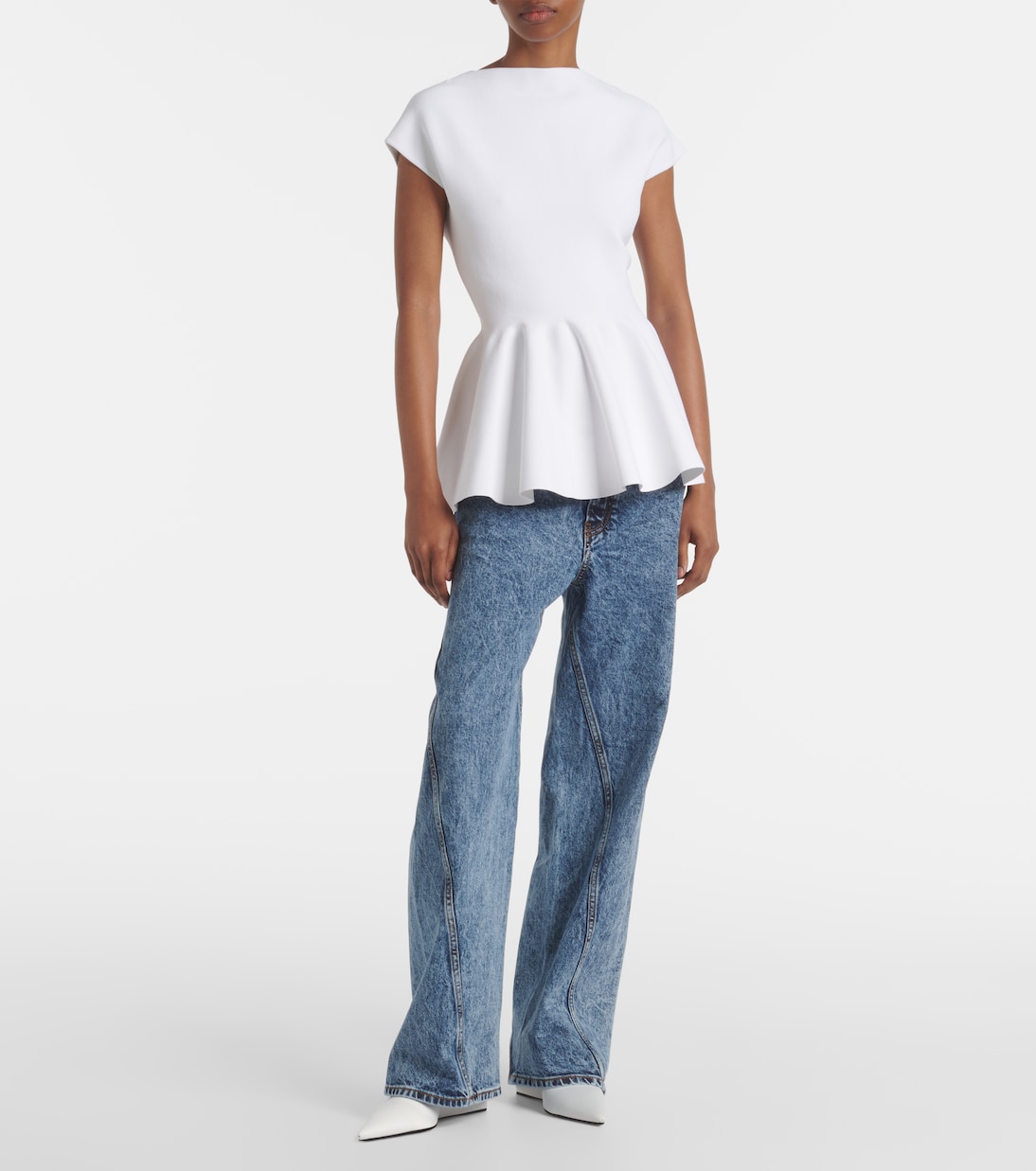 Top con peplum | Alaïa