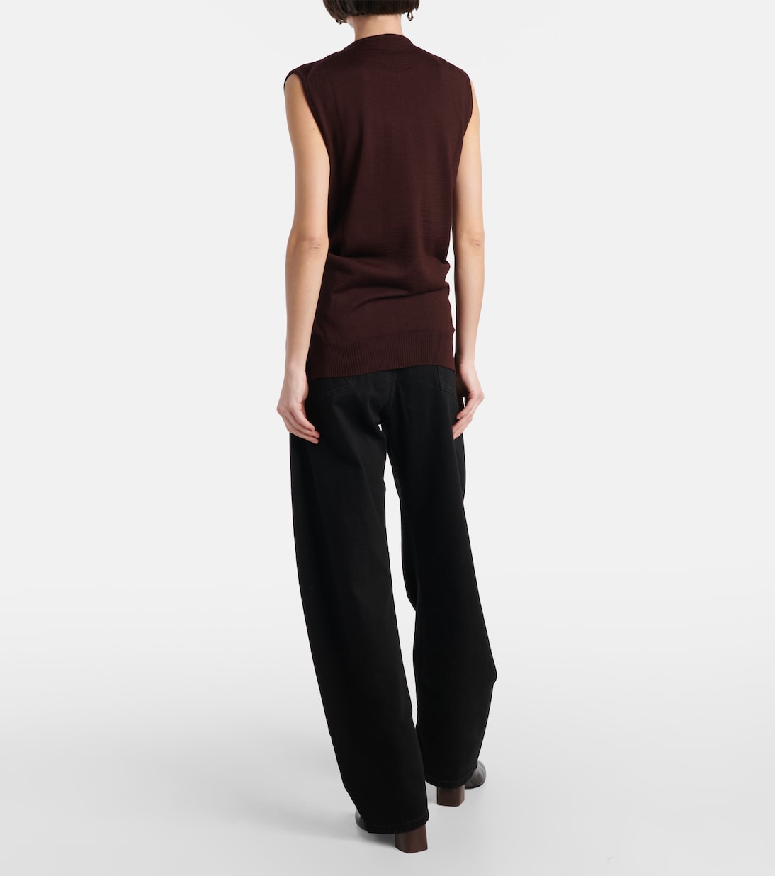 Top aus einem Wollgemisch | Lemaire