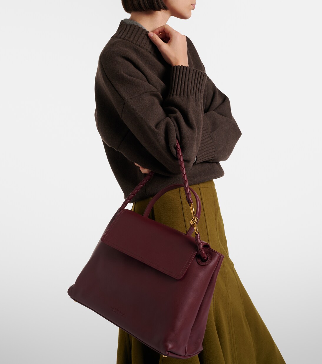 Ciao Ciao Medium leather tote bag | Bottega Veneta