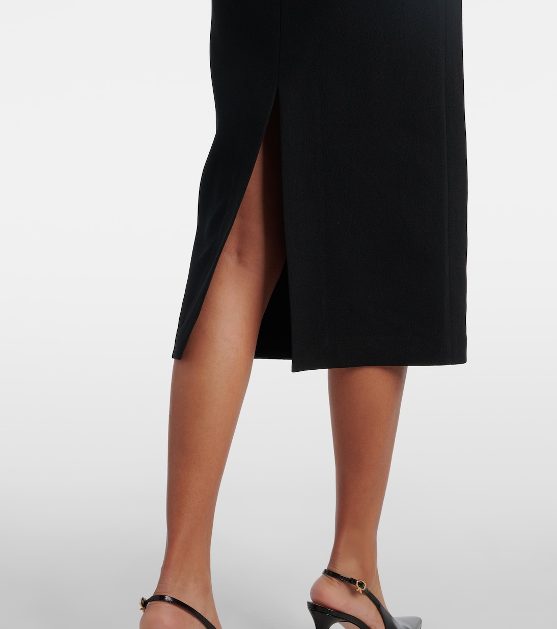 Robe midi Rosette à ornements | Rebecca Vallance