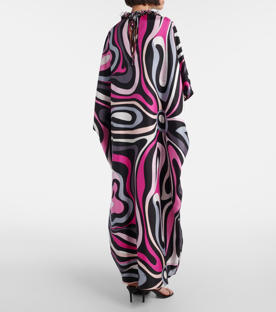 Marmo silk twill kaftan | Pucci