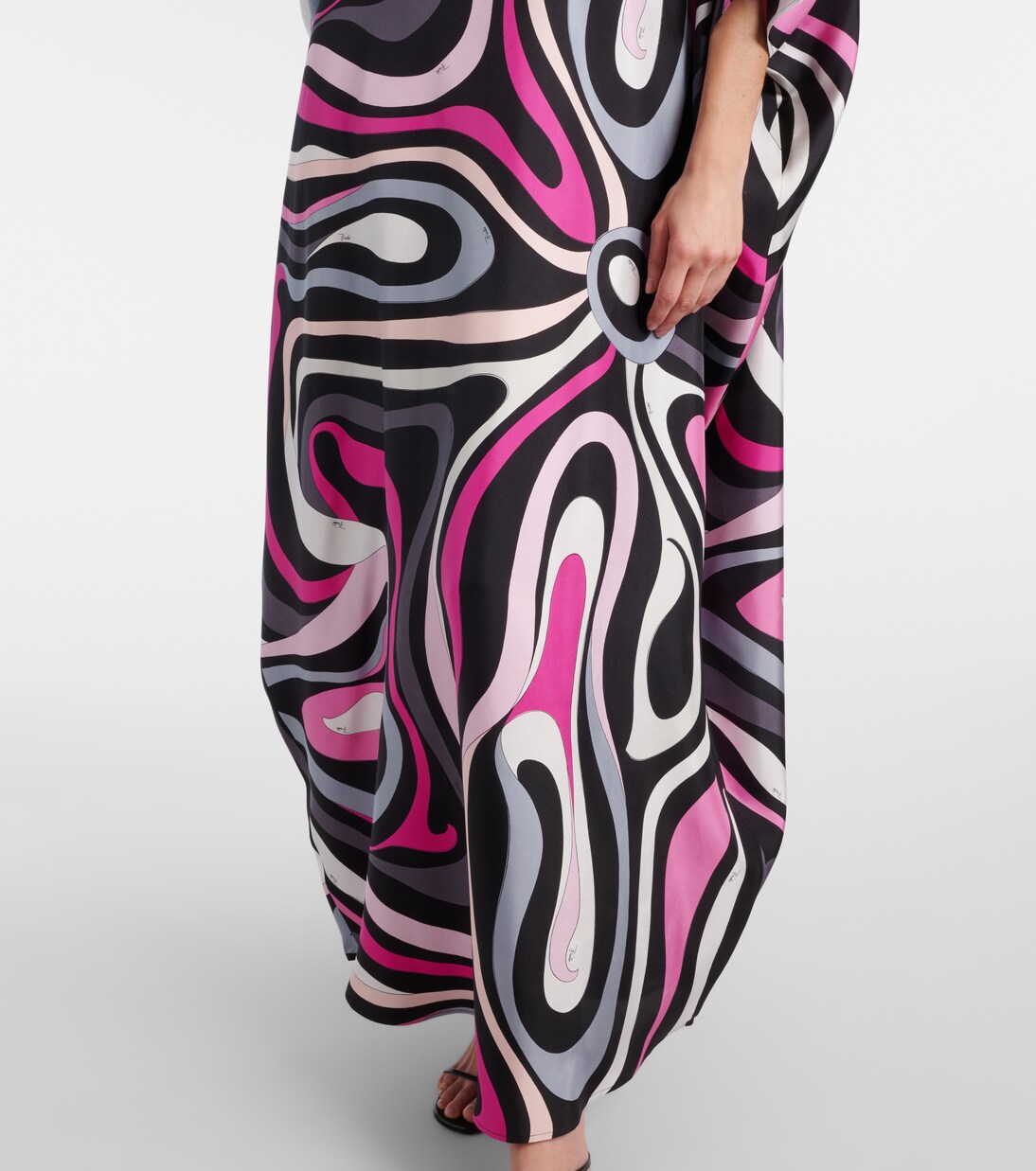 Marmo silk twill kaftan | Pucci