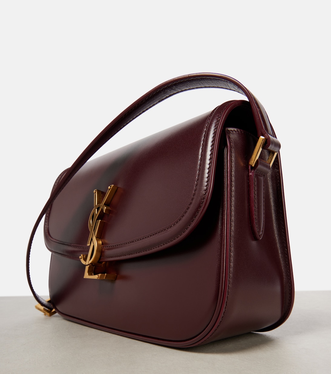 Solferino Small leather shoulder bag | Saint Laurent