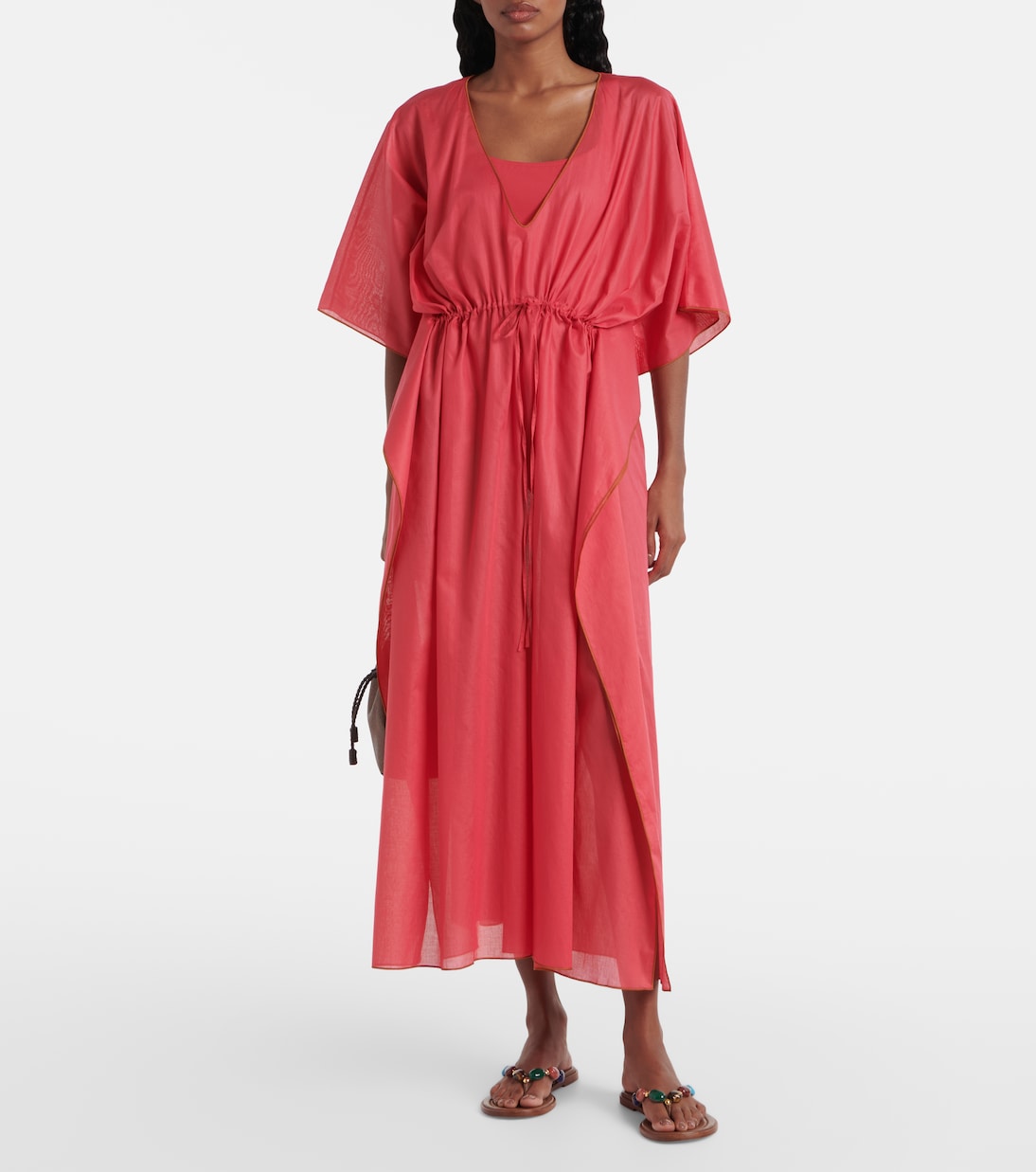 Kaftan Voilier aus Baumwoll-Voile | Eres