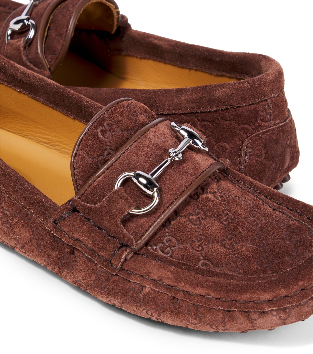 GG Horsebit suede loafers | Gucci Kids