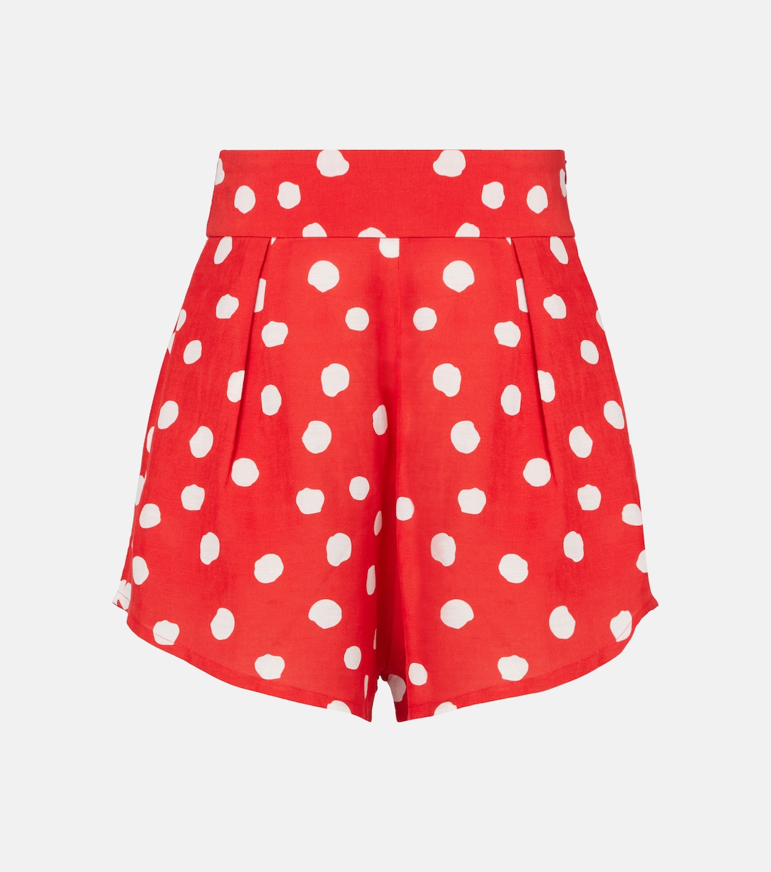 High-rise wide-leg shorts | Adriana Degreas