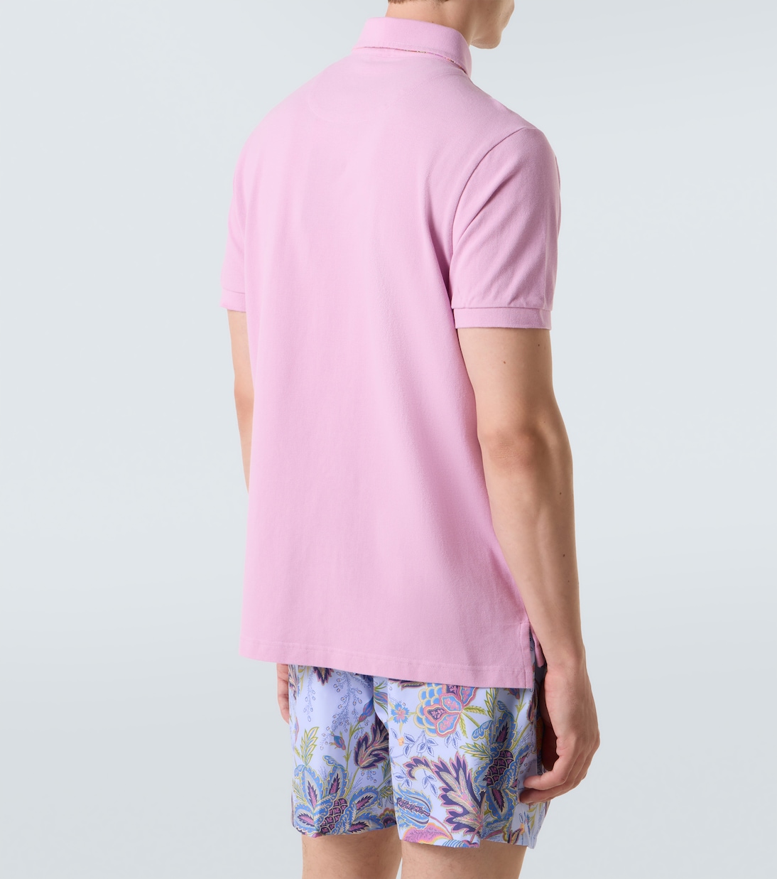 Cotton piqué polo shirt | Etro