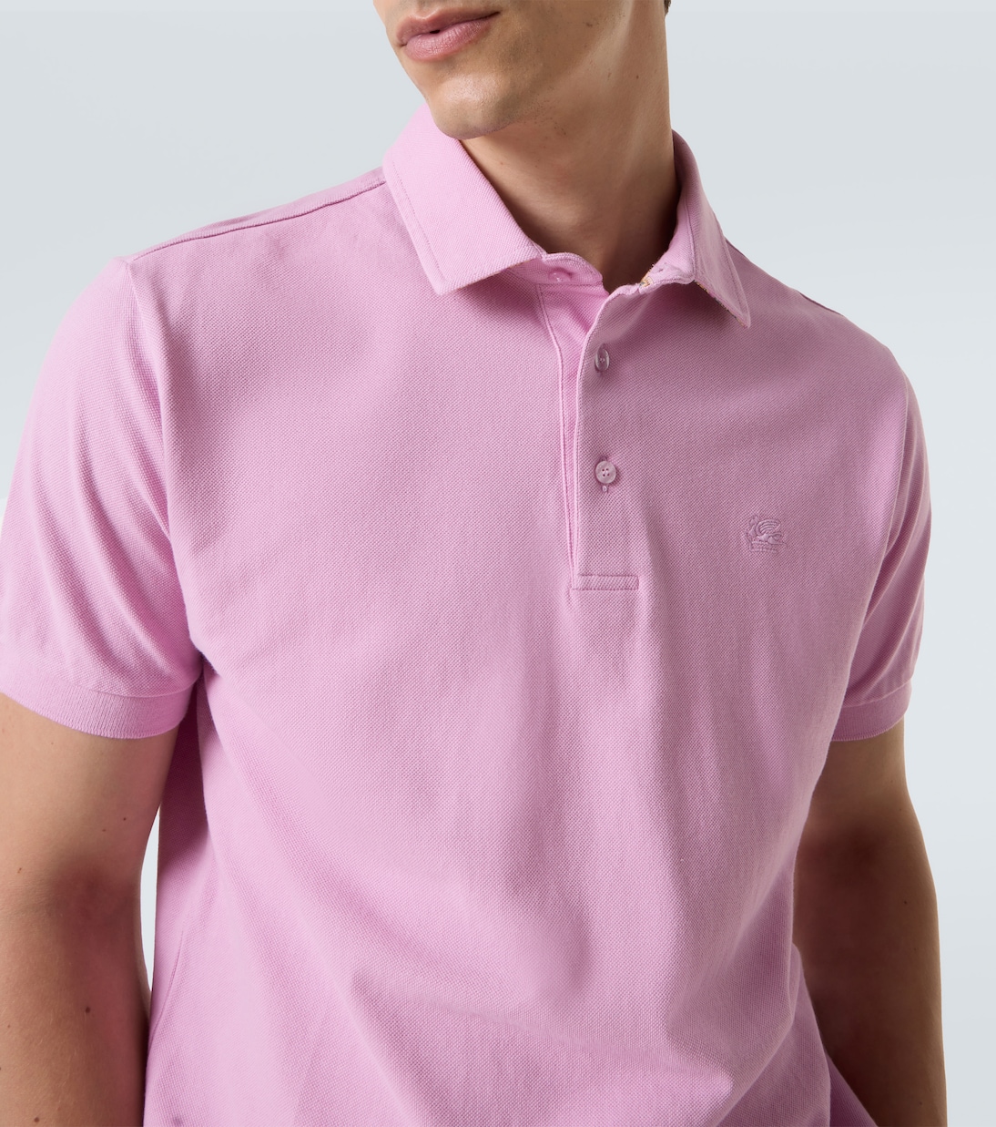 Cotton piqué polo shirt | Etro