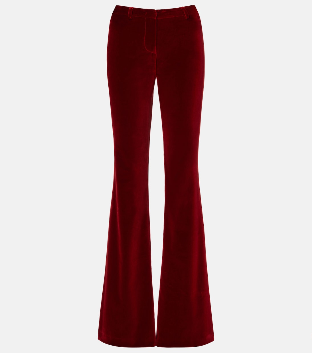 Cotton velvet flared pants | Etro