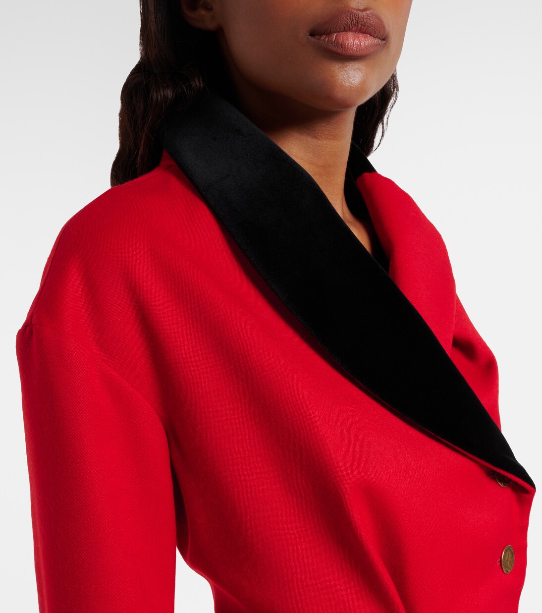 Stormy asymmetric virgin wool jacket | Vivienne Westwood