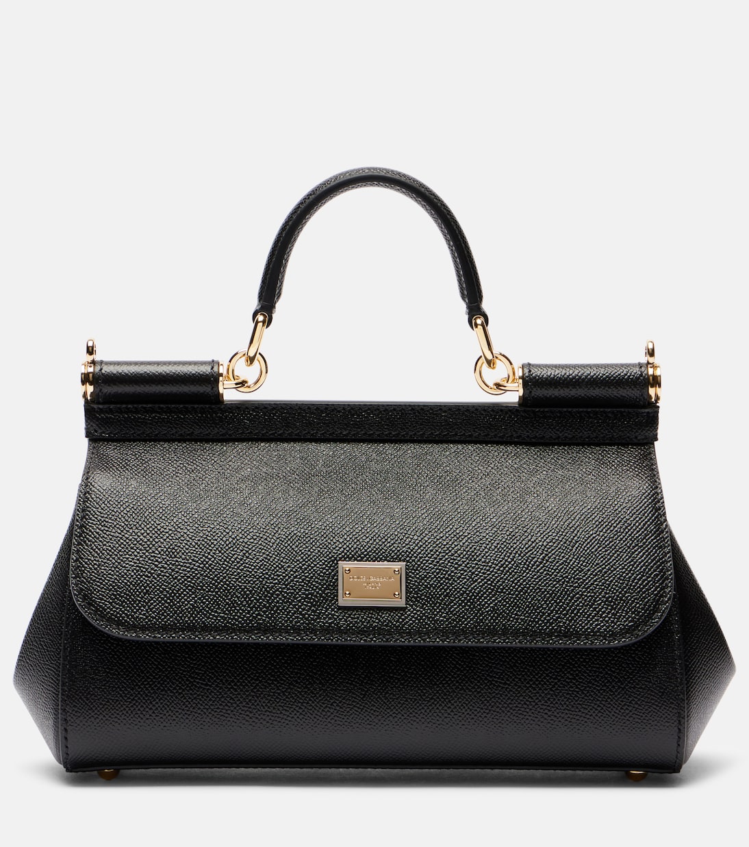 حقيبة يد من الجلد Sicily EW Small  | Dolce&Gabbana