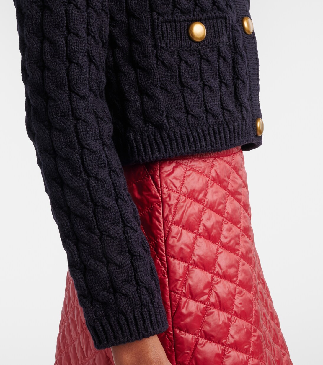 Cardigan aus einem Baumwollgemisch | Moncler