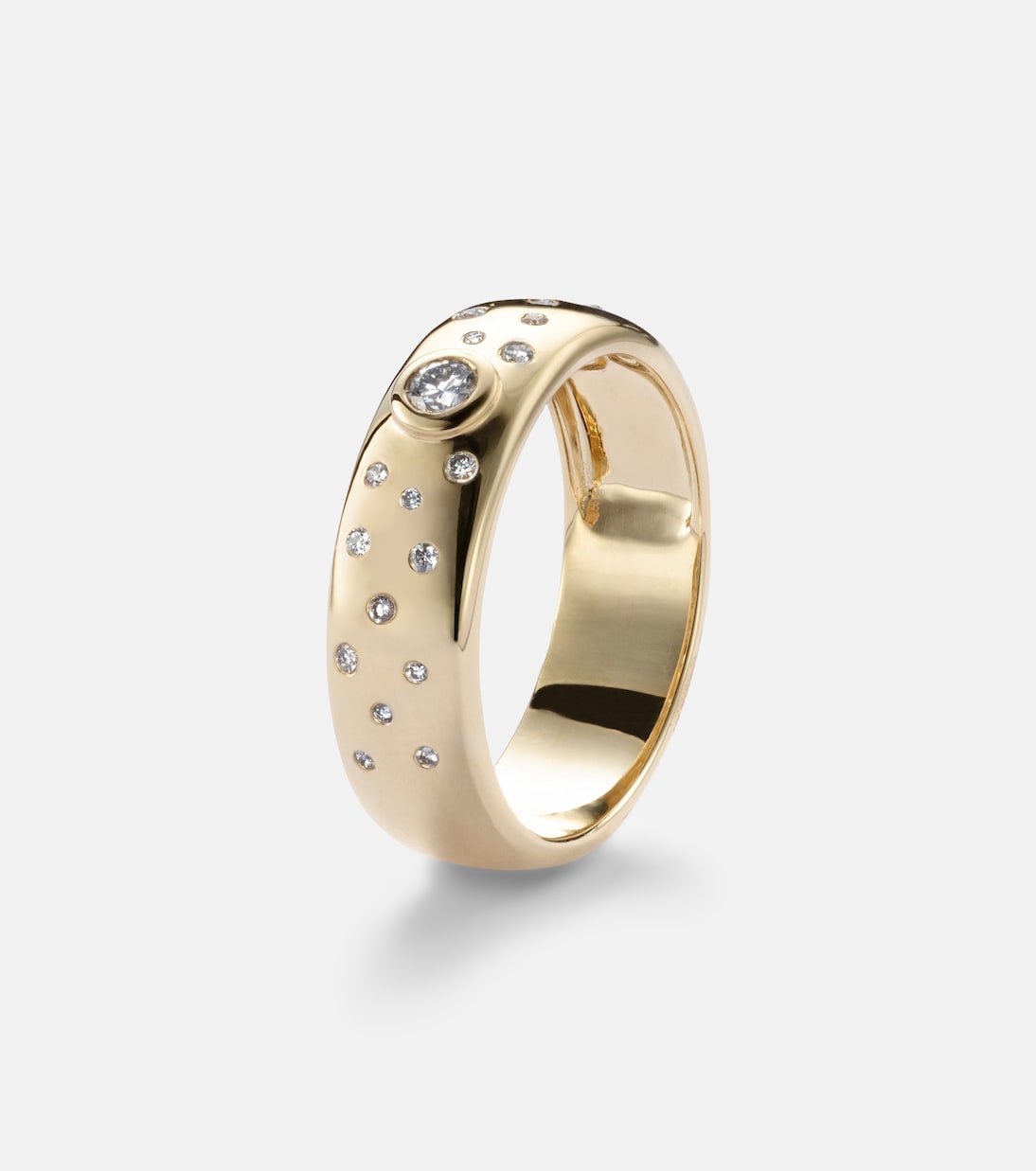 14kt 골드 다이아몬드 링 | Roxanne First