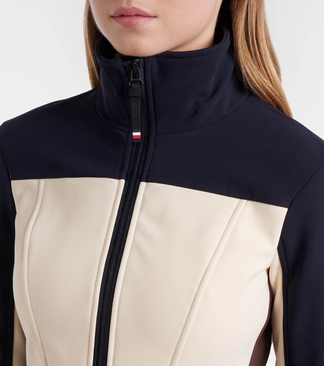 Logo belted ski suit | Moncler Grenoble