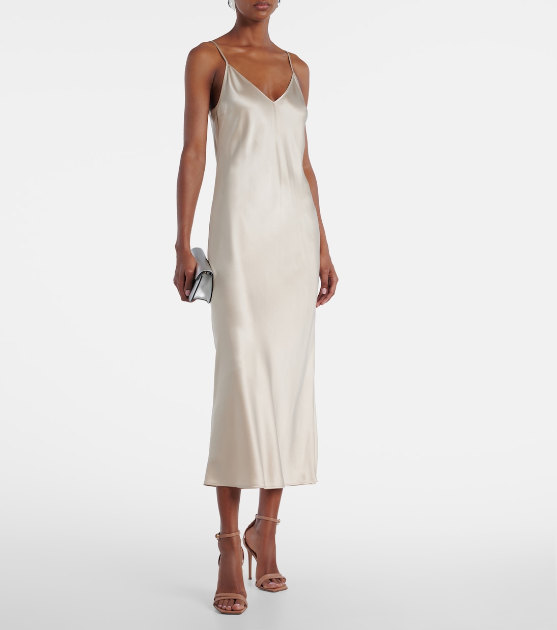 Robe en satin de soie | Joseph