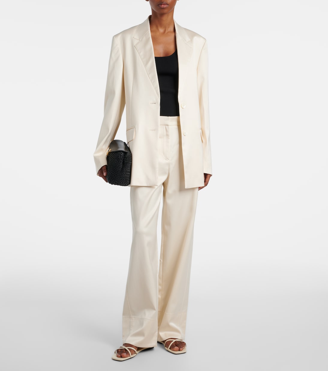 Blazer aus Satin | Toteme