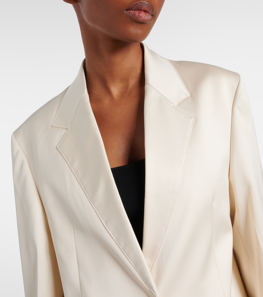 Blazer aus Satin | Toteme