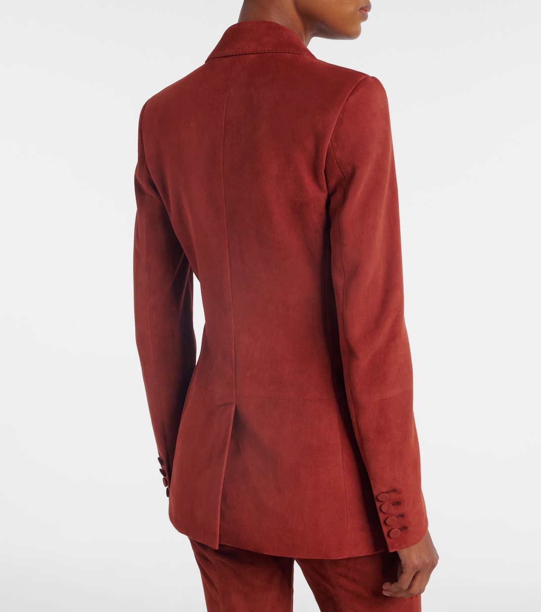 Blazer Leiva de ante | Gabriela Hearst