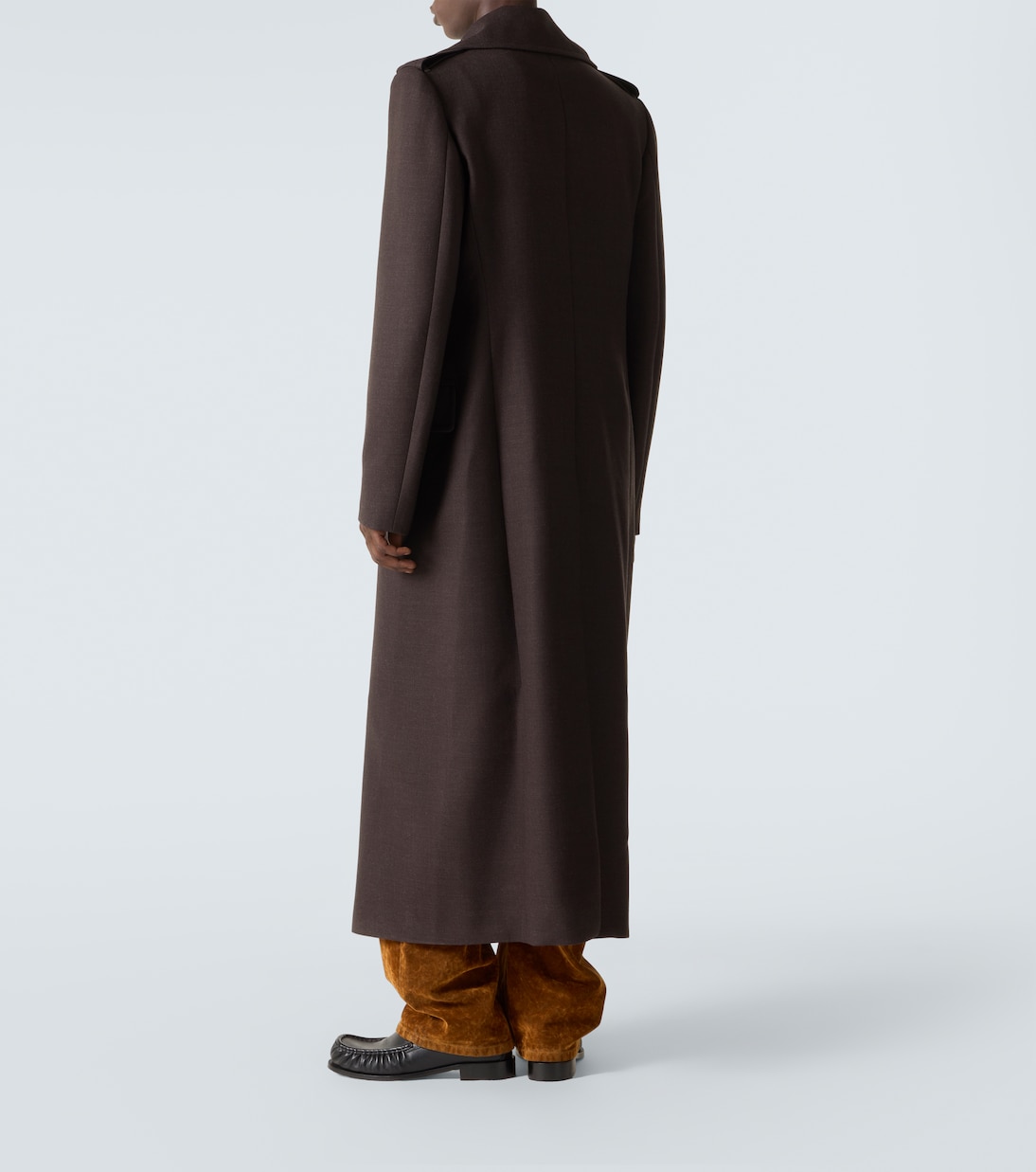 Double-breasted wool-blend coat | Dries Van Noten