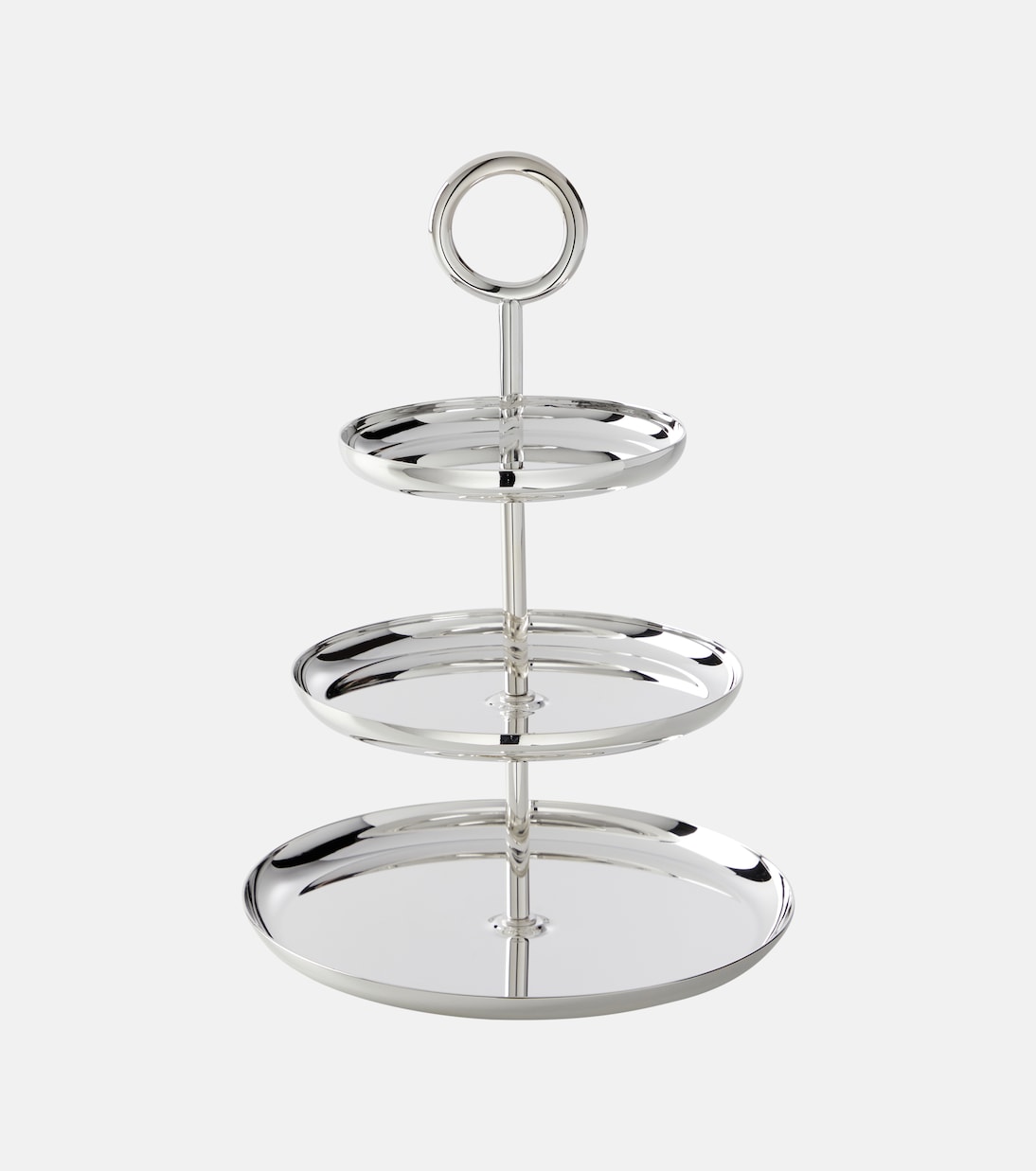 Vertigo silver-plated serving stand by Andrée Putman | Christofle