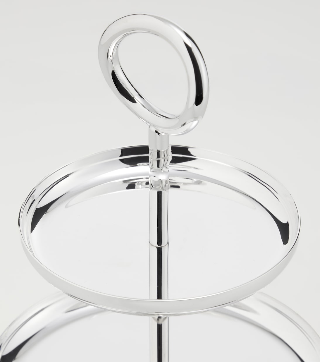 Vertigo silver-plated serving stand by Andrée Putman | Christofle
