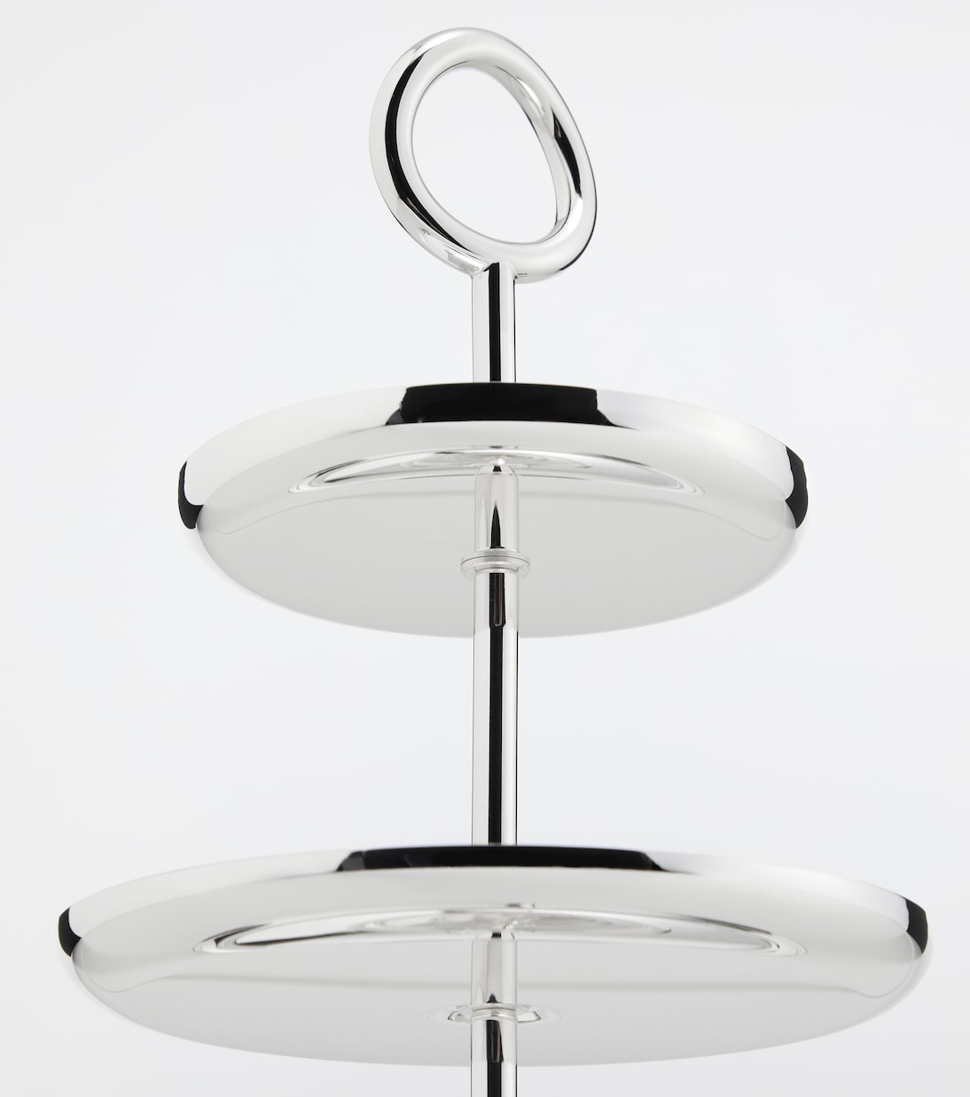Vertigo silver-plated serving stand by Andrée Putman | Christofle