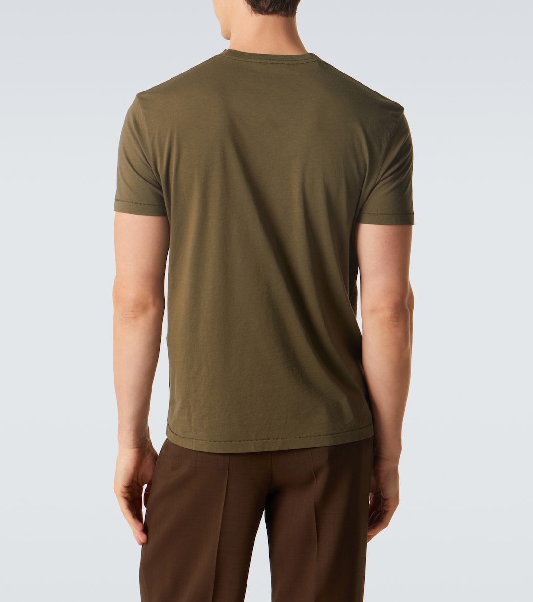 T-shirt en coton et soie | Tom Ford