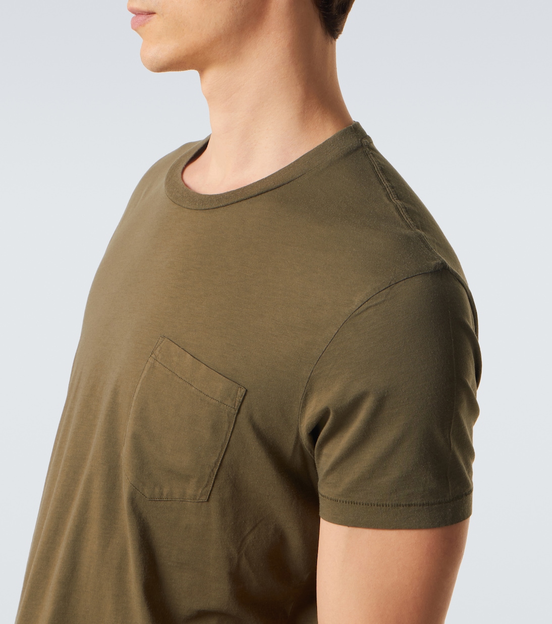 T-shirt en coton et soie | Tom Ford