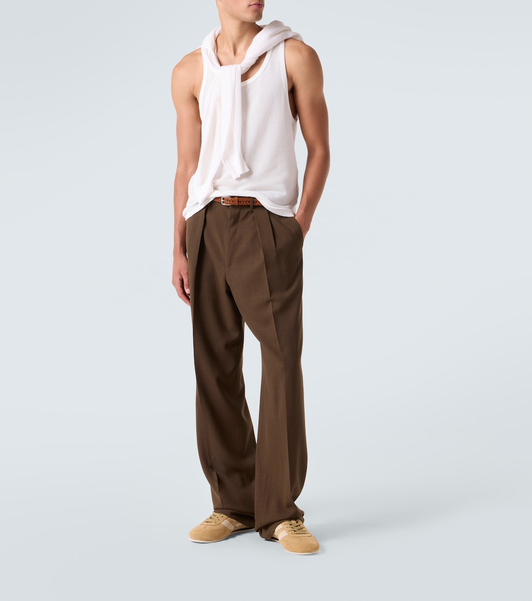 Baskets Brook en daim | Tom Ford