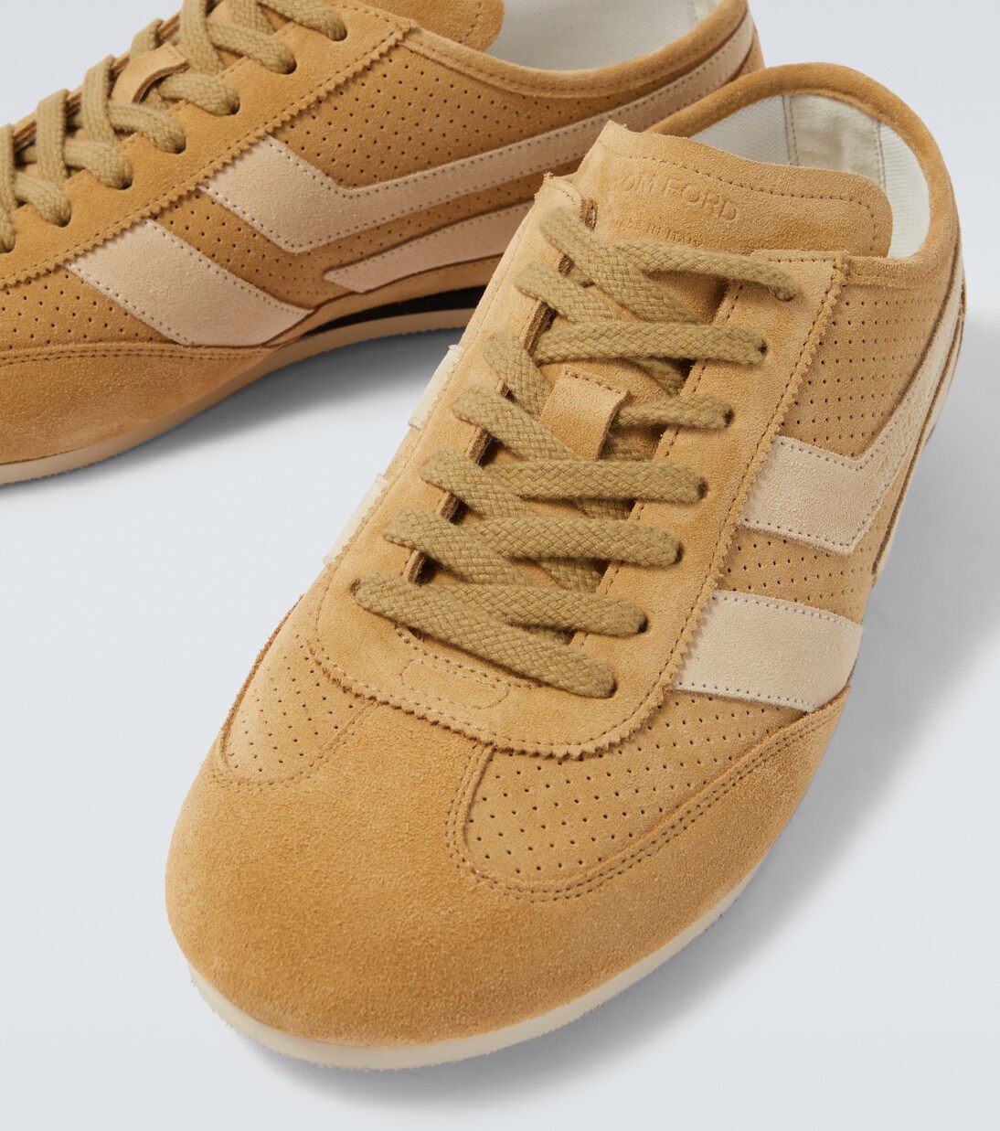 Baskets Brook en daim | Tom Ford