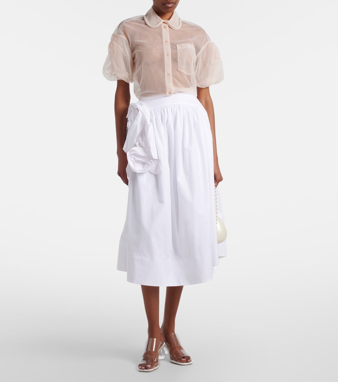 Hemd aus Tüll | Simone Rocha