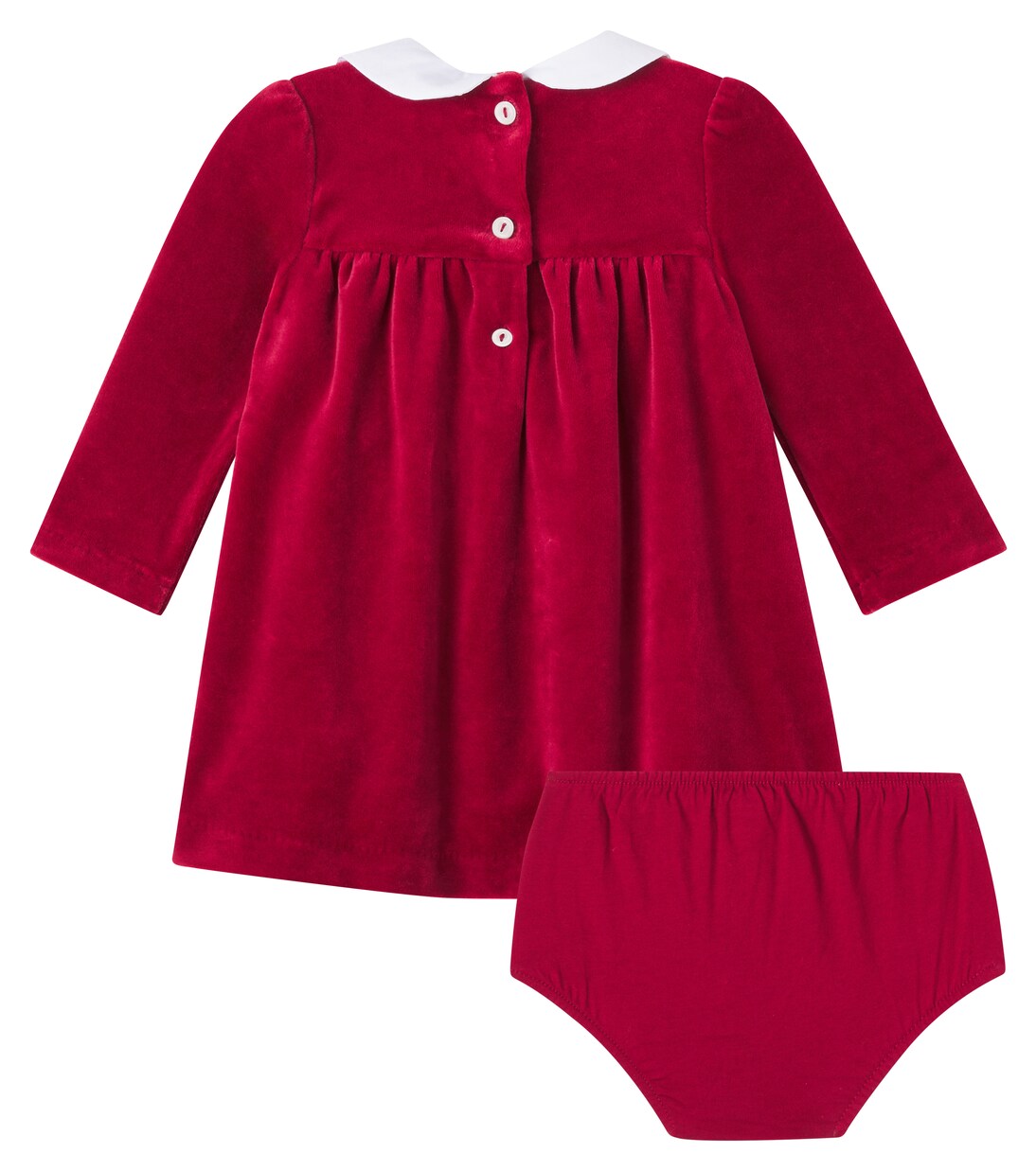 Baby cotton-blend dress and bloomers set | Polo Ralph Lauren Kids