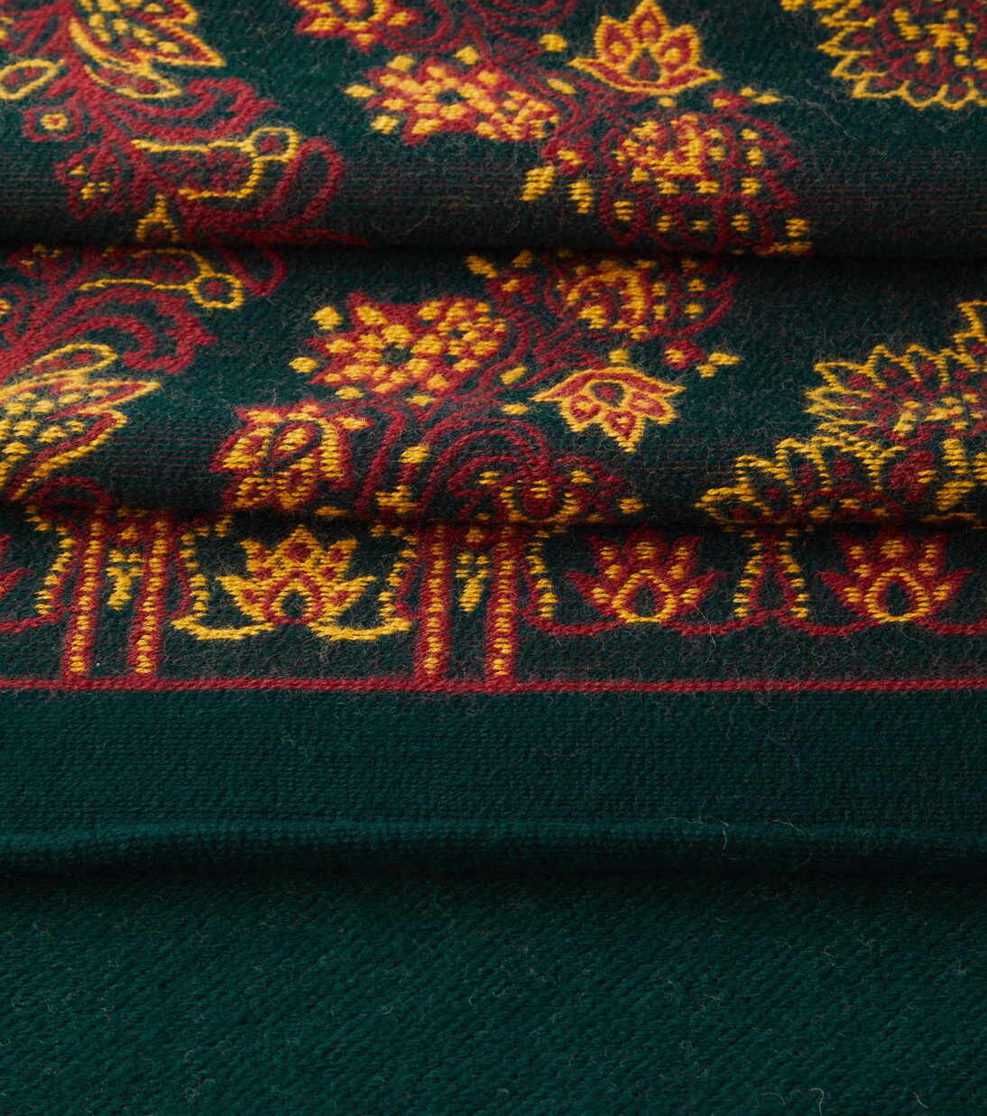 Paisley wool and silk-blend throw | Etro