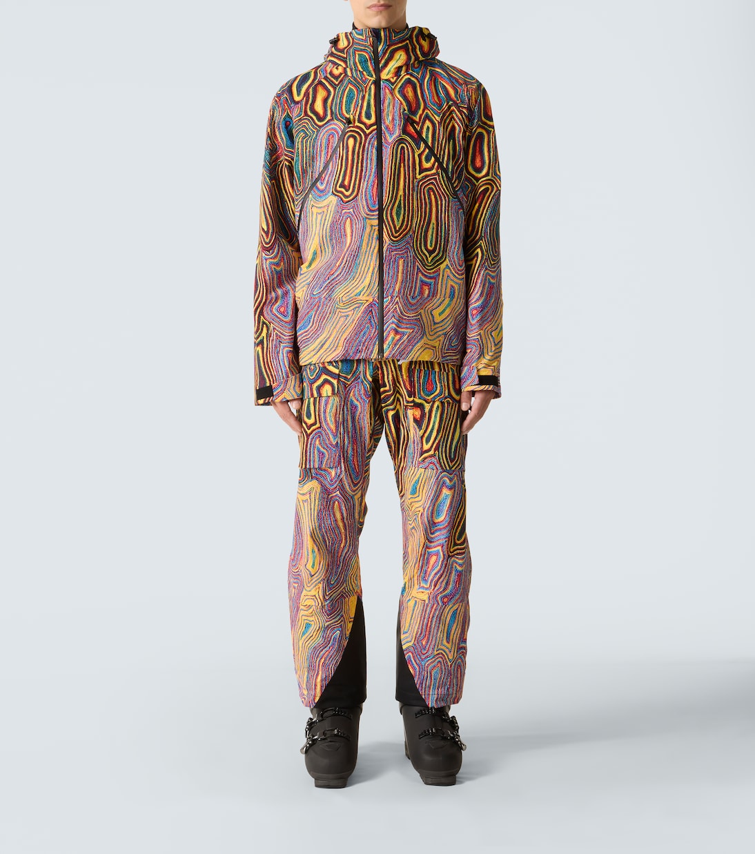 Hayden printed ski jacket | Aztech Mountain