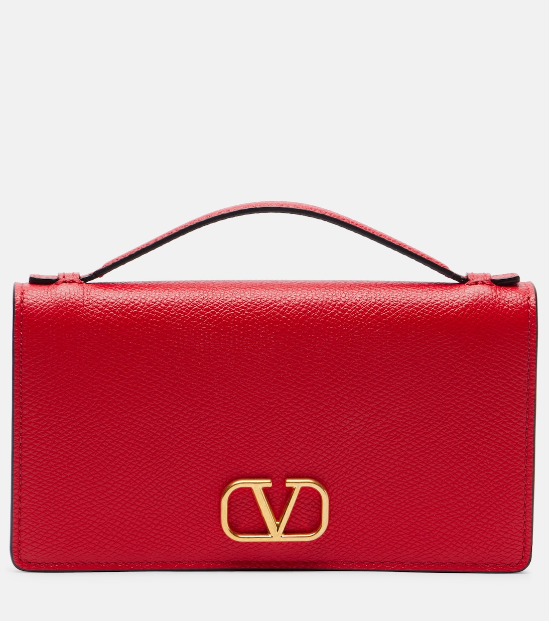 VLogo Mini leather wallet on chain | Valentino Garavani