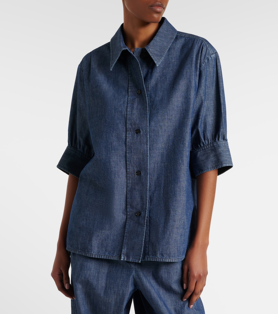 Cotton poplin shirt | Jil Sander