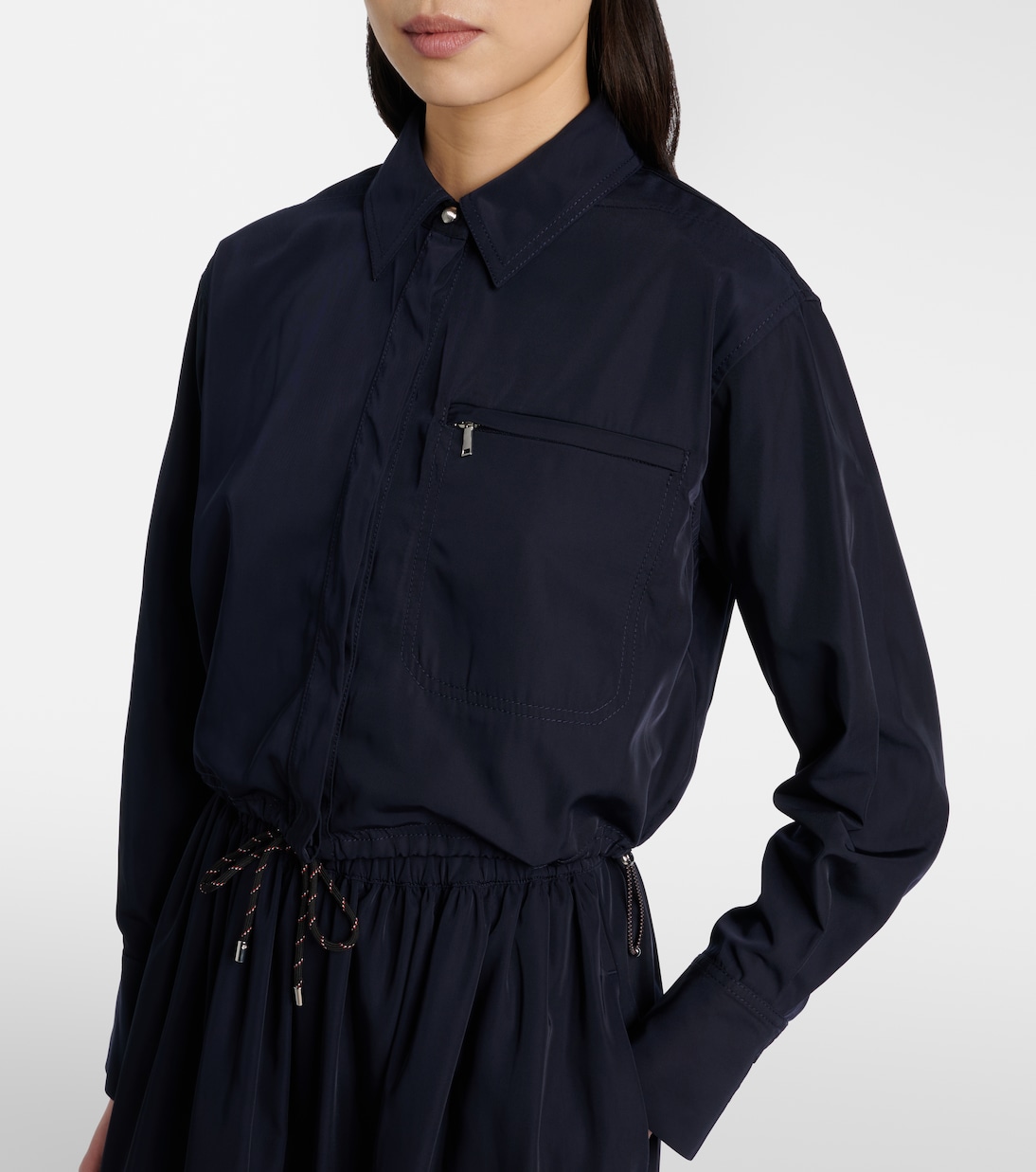 Wilfred technical taffeta shirt | Veronica Beard