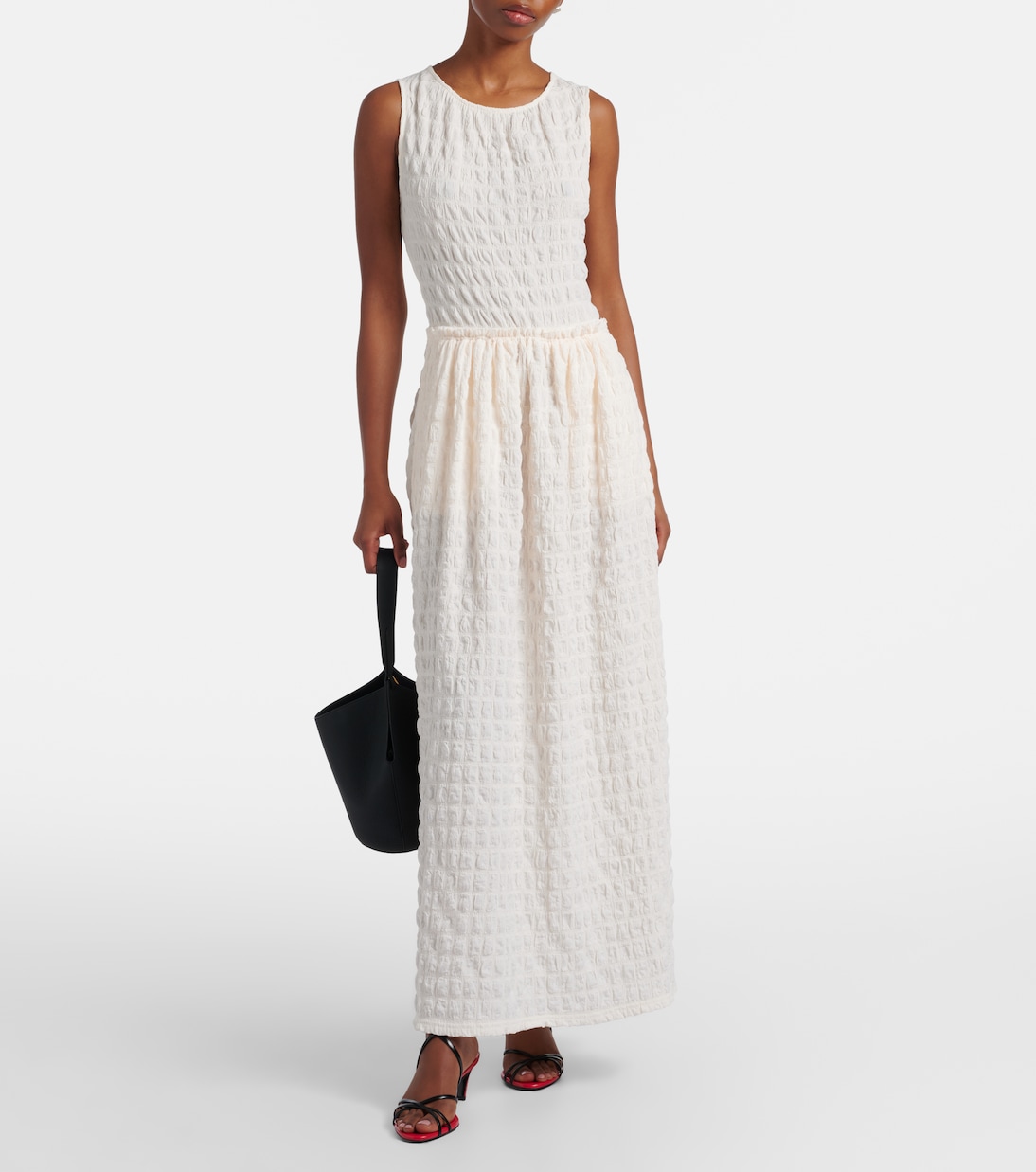 White Label Zoira shirred maxi dress | Proenza Schouler